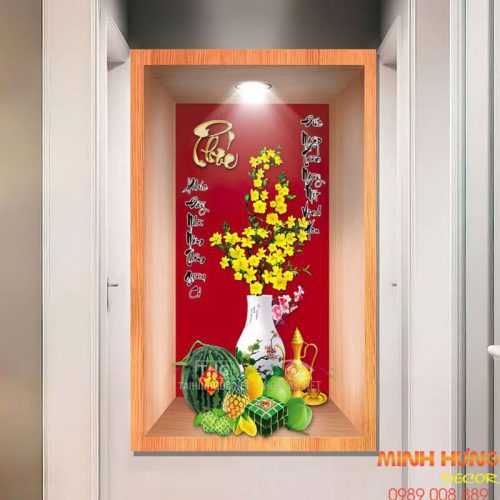 Tranh treo tường ngày tết phúc TGH08122023