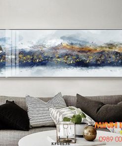 Tranh sương mù trên đỉnh núi KF68636