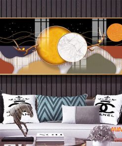 Tranh lời ca của mặt trời và mặt trăng KF91315
