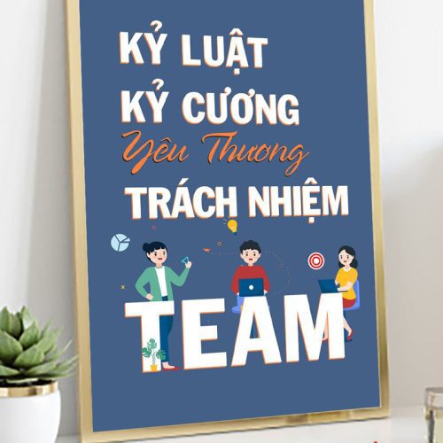 Kỷ luật kỷ cương yêu thương trách nhiệm TDL009