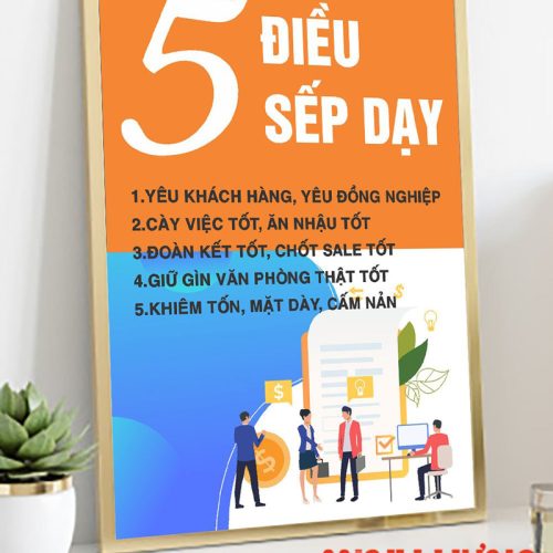 5 điều sếp dạy TDL022