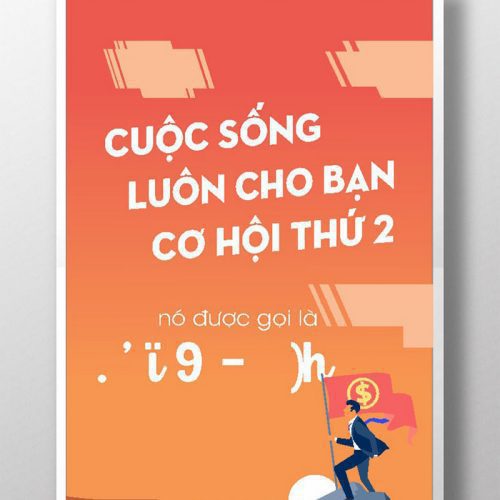 Cuộc sống luôn cho bạn cho bạn cơ hội thứ 2 TDL033