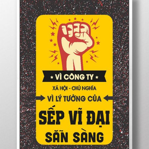 Vì lý tưởng sếp vĩ đại sẵn sàng TDL038