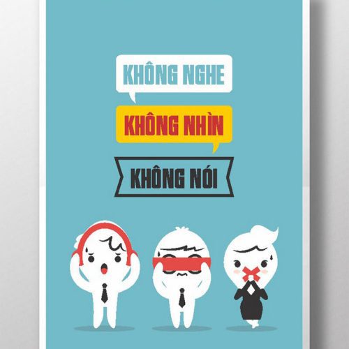 Không nghe không nhìn không nói TDL052