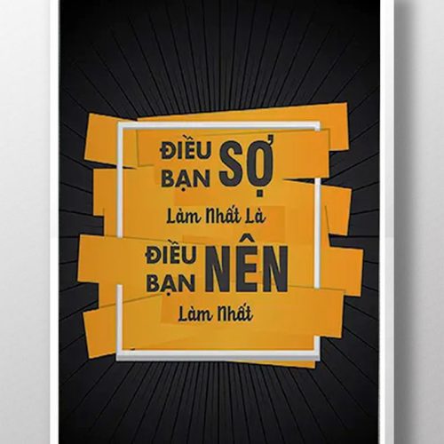 Điều bạn sợ nhất là điều bạn nên điều bạn nên làm nhất TDL066