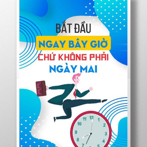 Bắt đầu ngay bây giờ chứ không phải ngày mai TDL068