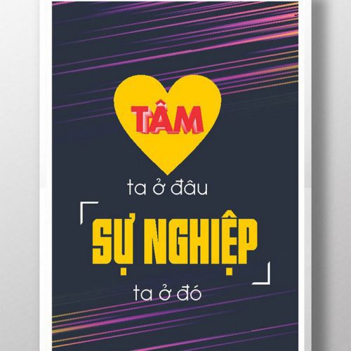 Tâm ta ở đâu sự nghiệp ta ở đó TDL069