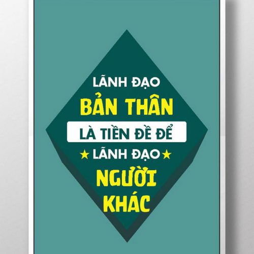 Lãnh đạo bản thân là tiền đề để lãnh đạo người khác TDL071
