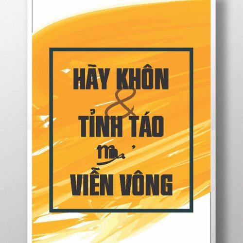 Hãy khôn và tỉnh táo TDL074
