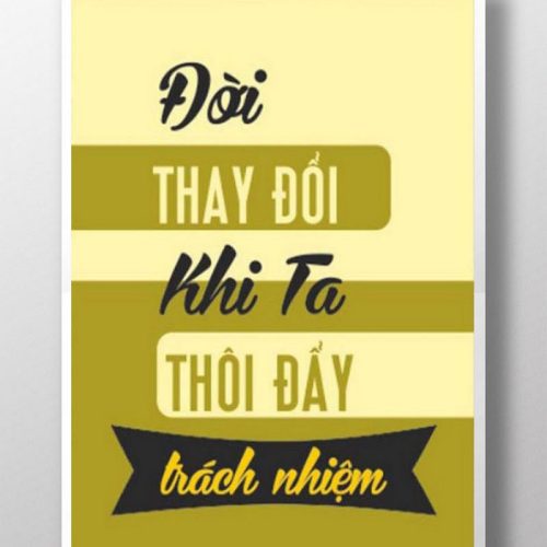 Đời thay đổi khi ta thôi đẩy trách nhiệm TDL108