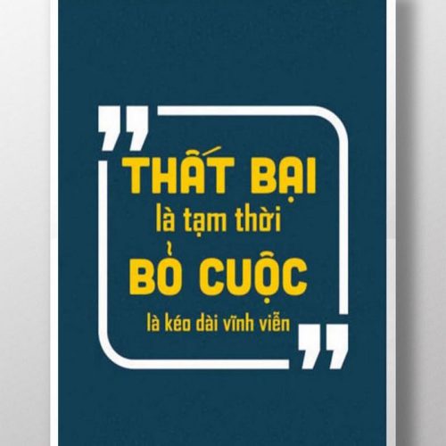 Thất bại là tạm thời TDL120