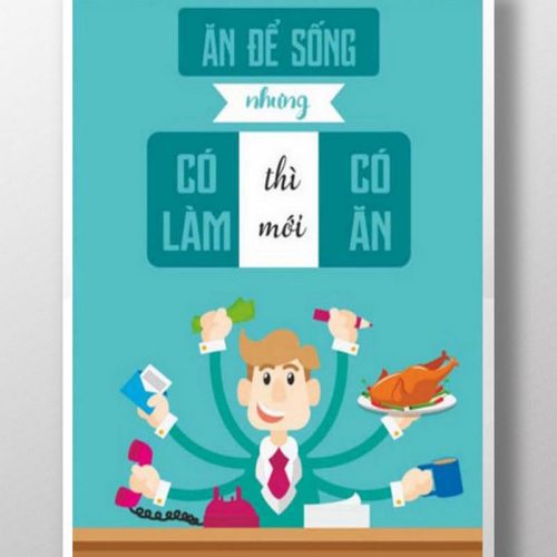 Ăn để sống nhưng có làm thì mới có ăn TDL155