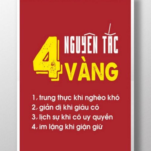 4 nguyên tắc vàng TDL222