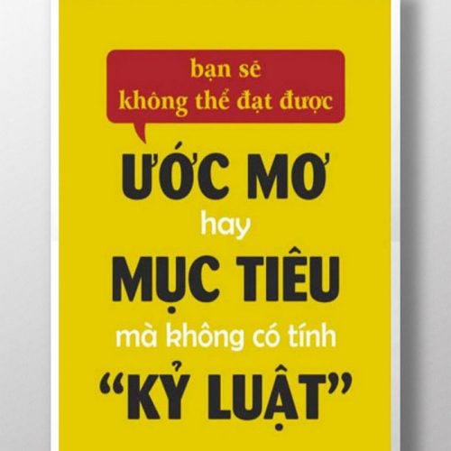 Bạn sẽ không thể đạt được ước mơ TDL234