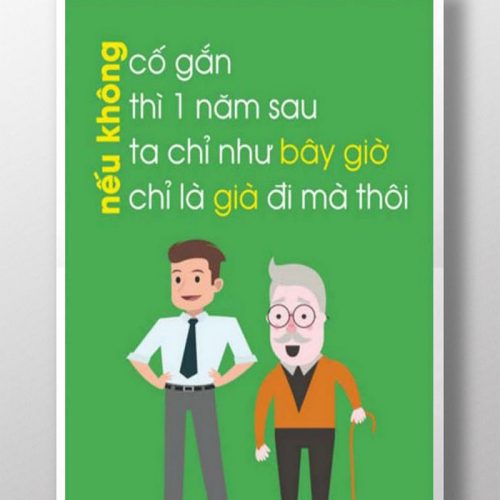 Nếu không cố gắng thì 1 năm sau TDL