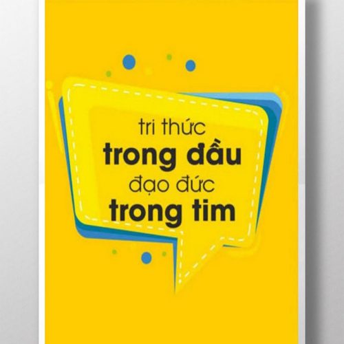 Tri thức trong đầu đạo đức trong tim TDL282