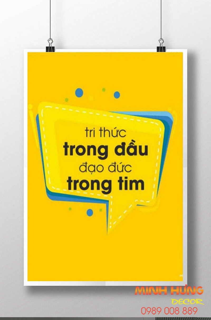 Tri thức trong đầu đạo đức trong tim TDL282