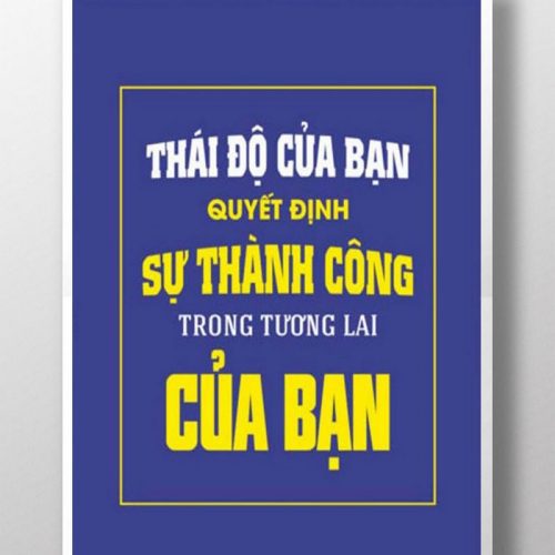 Thái độ của bạn quyết định sự thành công TDL299