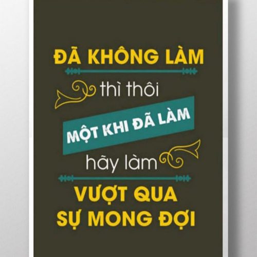 Đã không làm thì thôi TDL320