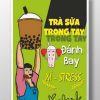 Trà sữa trong tay đánh bay stress TDL338
