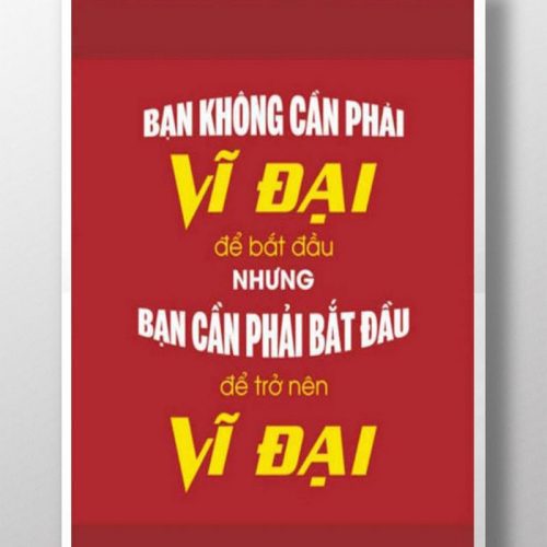 Bạn không cần phải vĩ đại TDL368