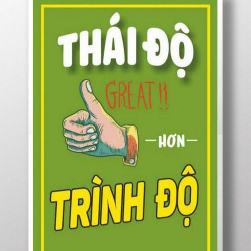 Thái độ hơn trình độ TDL383