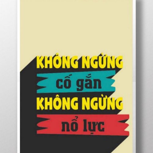 Không ngừng cố gắng TDL417