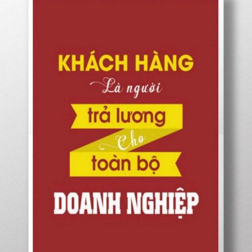 Khách hàng là người trả lương TDL420
