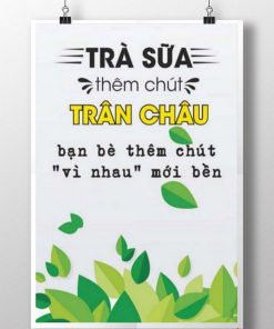 Trà sữa thêm chút trân châu TDL425
