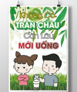 Không có trân châu còn lâu mới uống TDL427