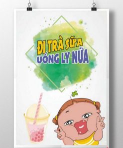 Đi trà sữa uống ly nữa TDL428