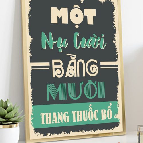 Một nụ cười bằng mười thang thuốc bổ TDL464