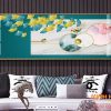 Tranh tráng gương những chiếc lá rẻ quạt TGH8304