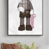 Tranh tráng gương bearbrick TGH8364