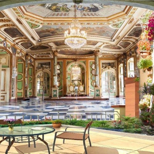 Tranh dán tường hoàng gia Châu Âu FM_30232