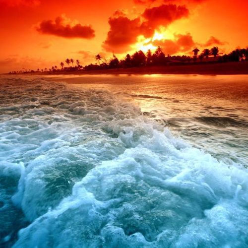 Tranh dán tường phong cảnh biển TGTV_FM0120