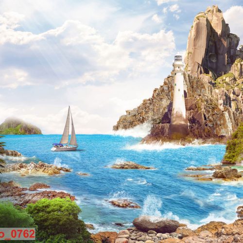 Tranh dán tường phong cảnh châu âu Fresco_0762