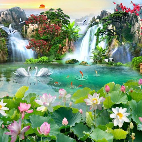 Tranh dán tường thiên nhiên TGTV_0080