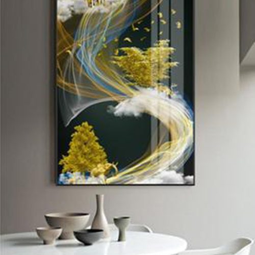 Tranh tráng gương huyền ảo TGH8618