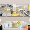 Tranh tráng gương cặp hươu vàng TGH8697