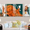 Tranh tráng gương đàn bướm và cô gái TGH8745