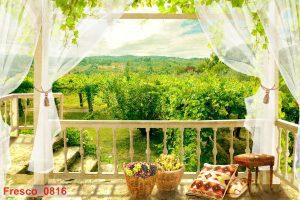 Tranh dán tường phong cảnh Châu ÂU Fresco_0816