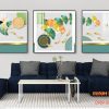 Tranh tráng gương lá rẻ quạt TGH8781