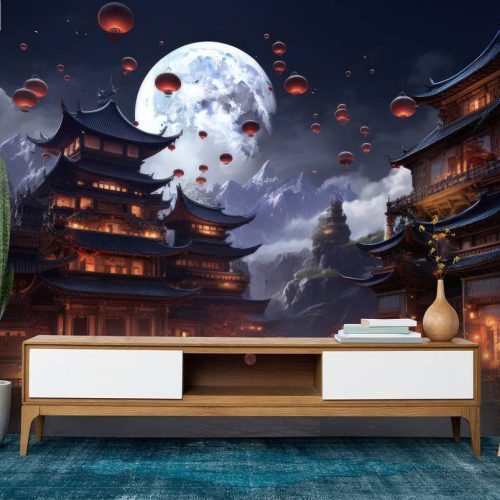 Tranh dán tường phong cảnh Trung Quốc TGTV_TV12990
