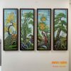 Tranh sơn dầu Tứ Quý- Xuân, Hạ, Thu, Đông TSD188
