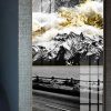 Tranh tráng gương núi non huyền ảo TGH9091