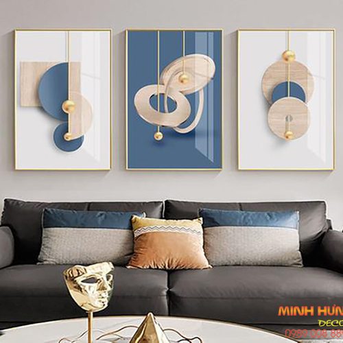 Tranh tráng gương Hài Hòa Không Gian TGH9616