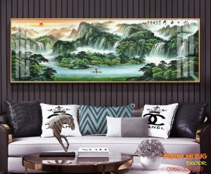 Tranh tráng gương sơn thuỷ hữu tình