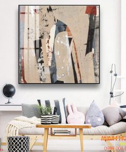 Tranh tráng gương nét vẽ đương đại TT12075