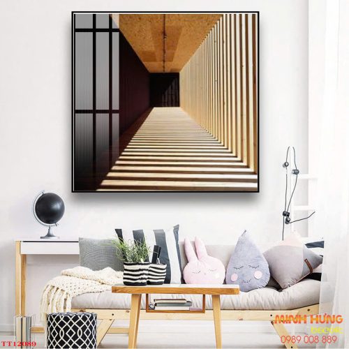 Tranh tráng gương hành lang ánh sáng TT12089